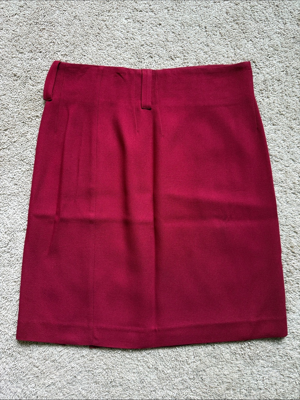 The Limited Deep Red Pencil Skirt
